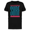 thumbnail image 1 of California Surf Lettering T-Shirt Men -Image by Shutterstock, Male 3X-Large, 1 of 2