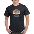 thumbnail image 1 of California Surfer Sunset T-Shirt Men -Image by Shutterstock, Male Large, 1 of 4