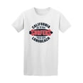 thumbnail image 1 of California Surfers Ride The Wave T-Shirt Men -Image by Shutterstock, Male 4X-Large, 1 of 2