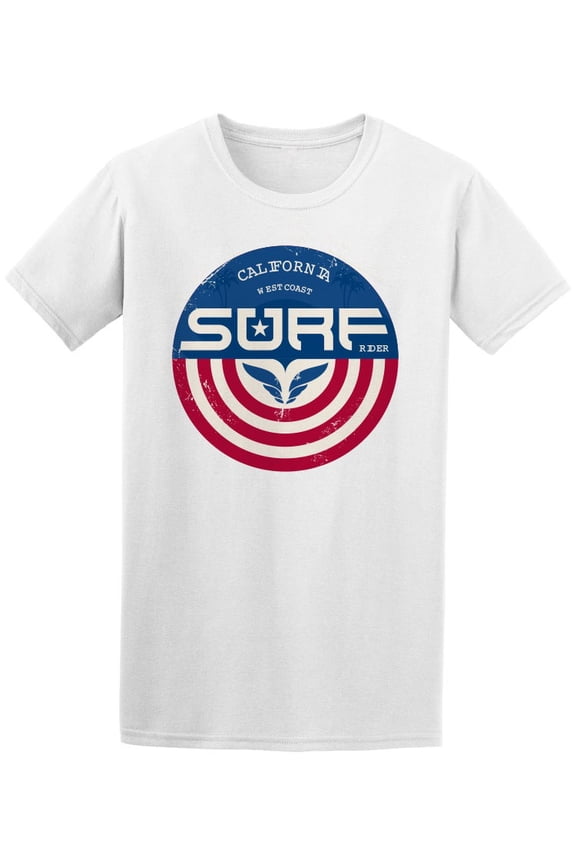 California Surfers West Coast Tee Men's - Men T-Shirt, Medium