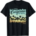 thumbnail image 1 of California - Surfing Beach Summer Vintage Retro Surf Gift T-Shirt Black Medium, 1 of 4