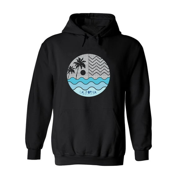 California Surfing Hoodie Men -Image by Shutterstock, Male Small