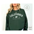 thumbnail image 1 of California Sweatshirt, CA Bear Crewneck Pullover, Unisex, 1 of 5