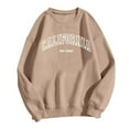 thumbnail image 1 of California Sweatshirts for Women Long Sleeve Crewneck Lightweight Sweatshirt Pullover Tops Fall Winter Outfits, 1 of 4