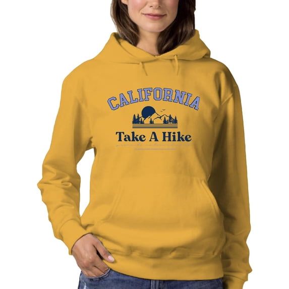California Take A Hike Hoodie Women -Image by Shutterstock, Female 4X-Large