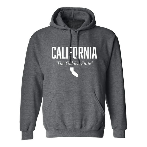 California The Golden State Adult Hooded Sweatshirt