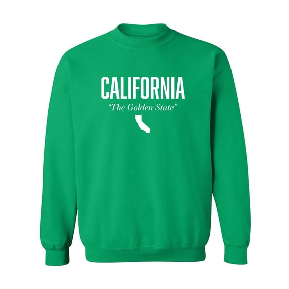 California The Golden State Crewneck Sweatshirt