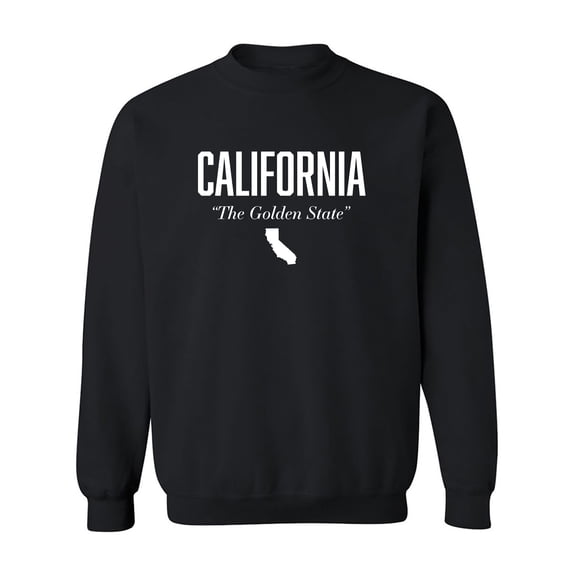 California The Golden State Crewneck Sweatshirt