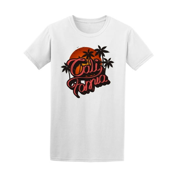 California Tropical Urban Design T-Shirt Men -Image by Shutterstock, Male 3X-Large