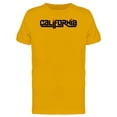 thumbnail image 1 of California Typography City Tee Men's -Image by Shutterstock, 1 of 2