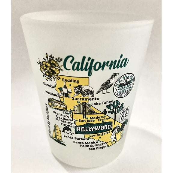 California US States Series Collection Shot Glass
