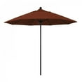 thumbnail image 1 of California Umbrella 103" Red Solid Print Octagon Market Patio Umbrella, 1 of 1