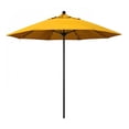 thumbnail image 1 of California Umbrella 103" Yellow Solid Print Octagon Market Patio Umbrella, 1 of 1