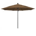 thumbnail image 1 of California Umbrella 107" Brown Solid Print Octagon Market Patio Umbrella, 1 of 1