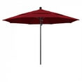 thumbnail image 1 of California Umbrella 107" Red Solid Print Octagon Market Patio Umbrella, 1 of 1