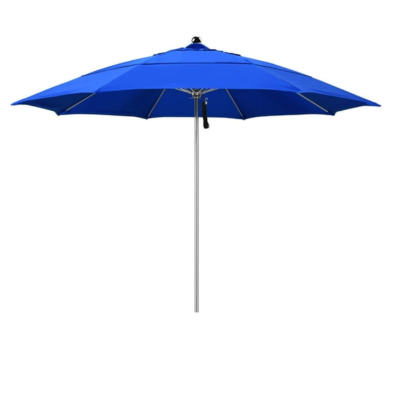 California Umbrella 11 ft. Steel and Fiberglass Double Vent Market Umbrella