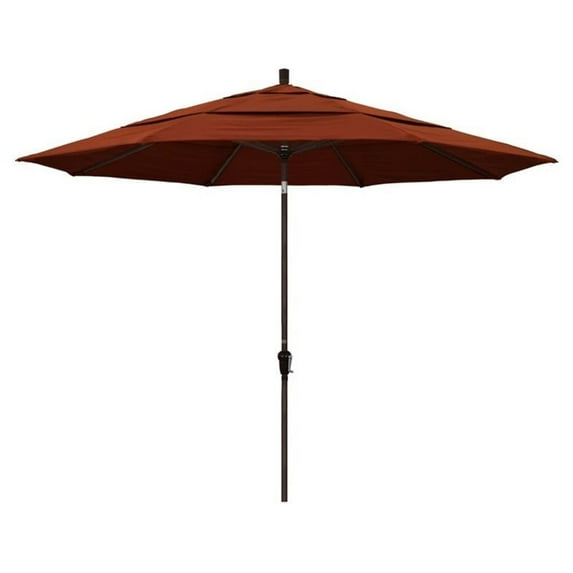 California Umbrella 11' Patio Umbrella in Brick