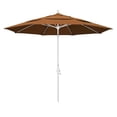 thumbnail image 1 of California Umbrella 11' Patio Umbrella in Cork, 1 of 2