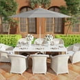 thumbnail image 1 of California Umbrella 11' Patio Umbrella in Granite, 1 of 5