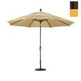 thumbnail image 1 of California Umbrella 11' Patio Umbrella in Lemon, 1 of 3