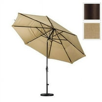 California Umbrella 11' Patio Umbrella in Linen Sesame