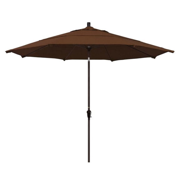 California Umbrella 11' Patio Umbrella in Teak
