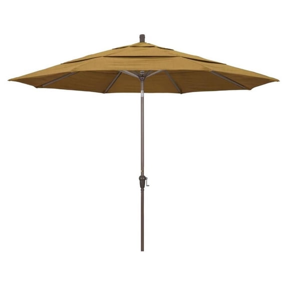 California Umbrella 11' Patio Umbrella in Wheat