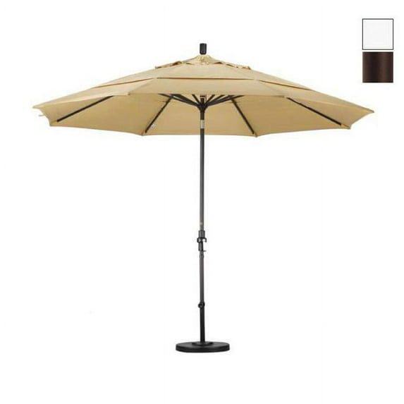 California Umbrella 11' Patio Umbrella in White