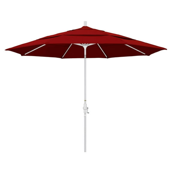 California Umbrella 11 ft. Aluminum Sunbrella Market Umbrella