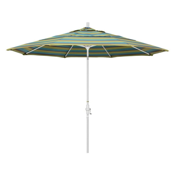 California Umbrella 11 ft. Aluminum Sunbrella Market Umbrella