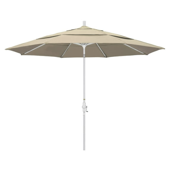 California Umbrella 11 ft. Aluminum Sunbrella Market Umbrella