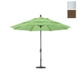 thumbnail image 1 of California Umbrella  11 ft. Fiberglass Market Umbrella Collar Tilt DV Matted White-Olefin-Terrace Sequoia, 1 of 3