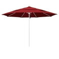 thumbnail image 1 of California Umbrella  11 ft. Fiberglass Market Umbrella PO DVent MWhite-Olefin-Red, 1 of 2