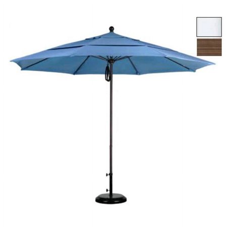 California Umbrella  11 ft. Fiberglass Market Umbrella - Terrace Sequoia