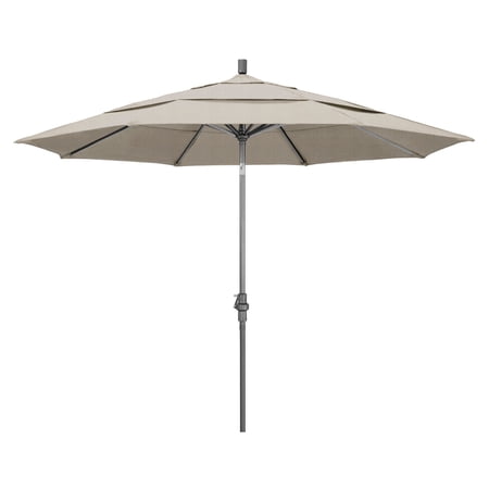 California Umbrella 11 ft. Tahoe Series Aluminum Market Patio Umbrella