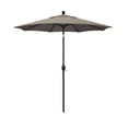 thumbnail image 1 of California Umbrella 7.5' Market Patio Umbrella with Push Tilt in Taupe, 1 of 3