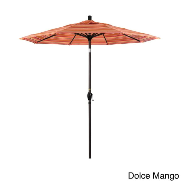 California Umbrella 7.5' Patio Umbrella in Dolce Mango