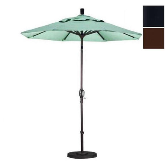 California Umbrella 7.5' Patio Umbrella in Mocha