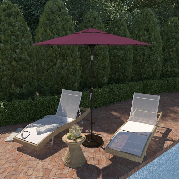 California Umbrella 7.5' Patio Umbrella in Purple