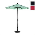 thumbnail image 1 of California Umbrella 7.5' Patio Umbrella in Red, 1 of 3