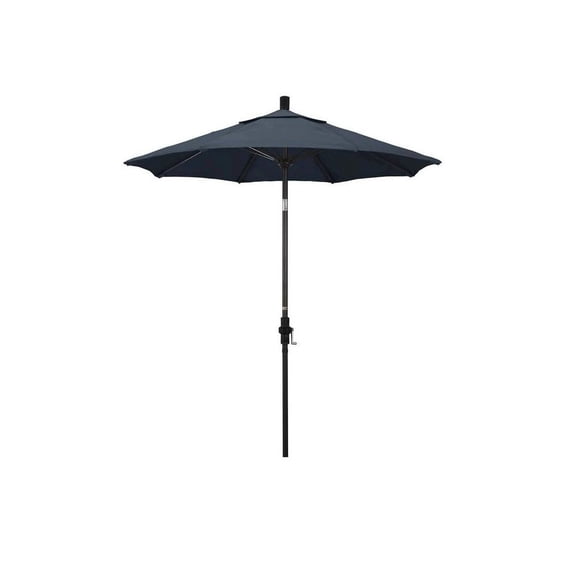 California Umbrella 7.5' Patio Umbrella in Sapphire