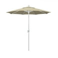 thumbnail image 1 of California Umbrella 7.5' Patio Umbrella in Sun brella Antique Beige/Matted White, 1 of 6