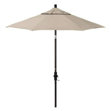 California Umbrella 7.5' Patio Umbrella in Taupe