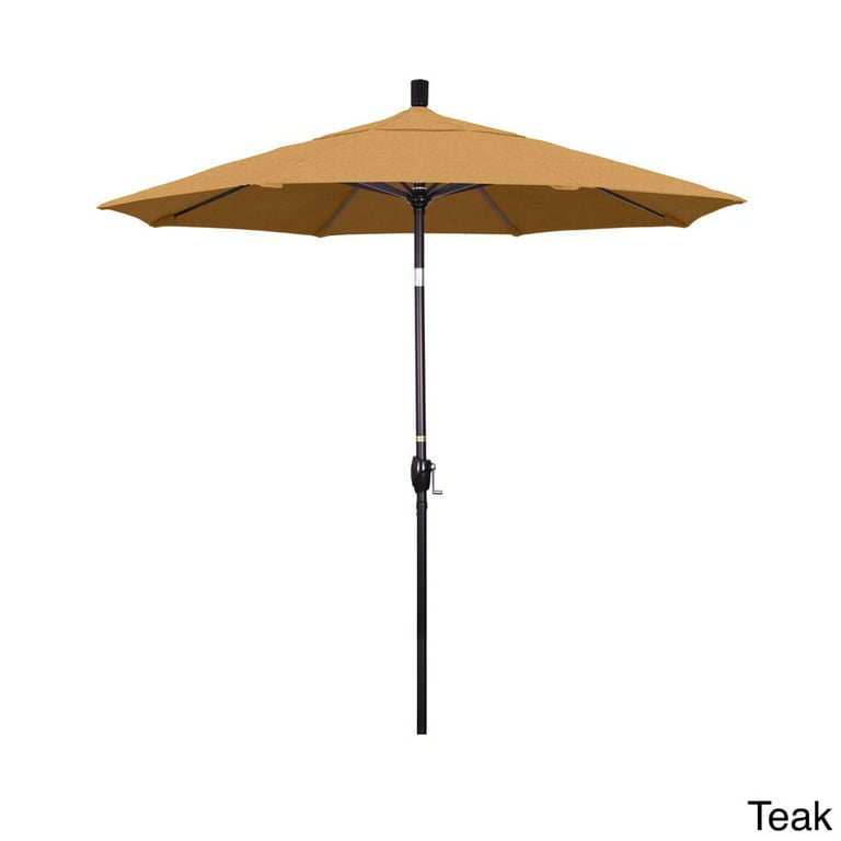 california umbrella 7.5 patio umbrella Umbrella: ft Umbrellas When faced with powerful and surprise gusts of wind Grove Premium Wood 7.5' Umbrella