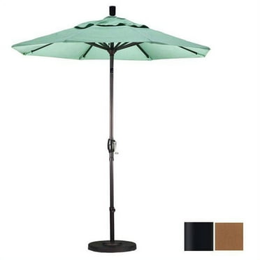 California Umbrella 7.5' Patio Umbrella in Teak