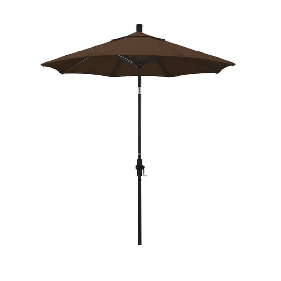 California Umbrella 7.5 ft. Aluminum Collar Tilt Olefin Patio Umbrella