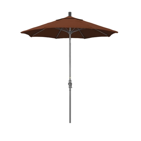 California Umbrella 7.5 ft. Aluminum Collar Tilt Olefin Patio Umbrella