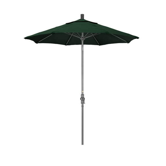 California Umbrella 7.5 ft. Aluminum Collar Tilt Olefin Patio Umbrella