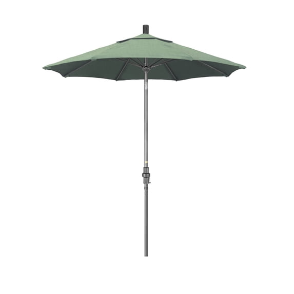California Umbrella 7.5 ft. Aluminum Collar Tilt Pacifica Patio Umbrella