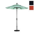 thumbnail image 1 of California Umbrella  7.5 ft. Fiberglass Market Umbrella Push Tilt M Black-Olefin-Sunset, 1 of 3